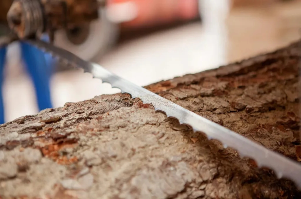 Mobiles Sägewerk Bandsägeblatt